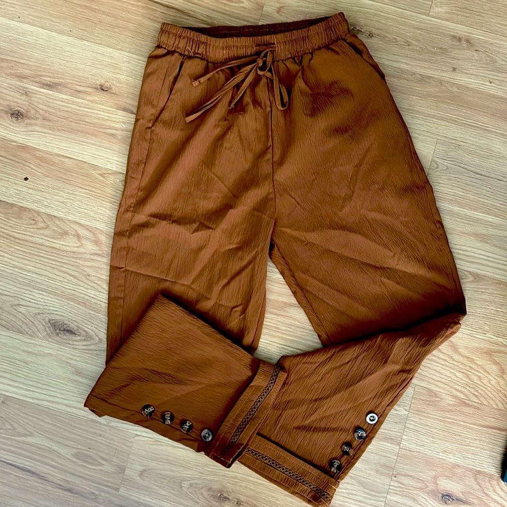 Large gauze pants
